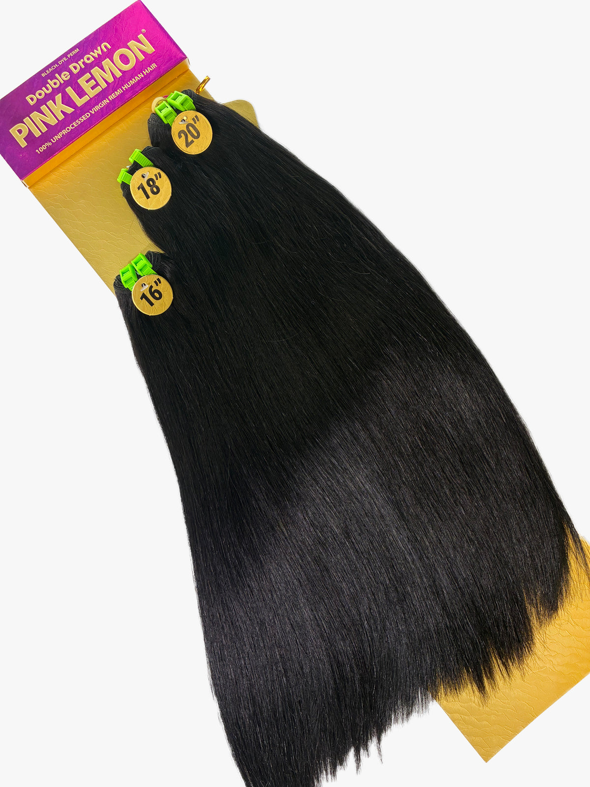 PINK LEMON Double Drawn 3PCS Multi Pack - STRAIGHT