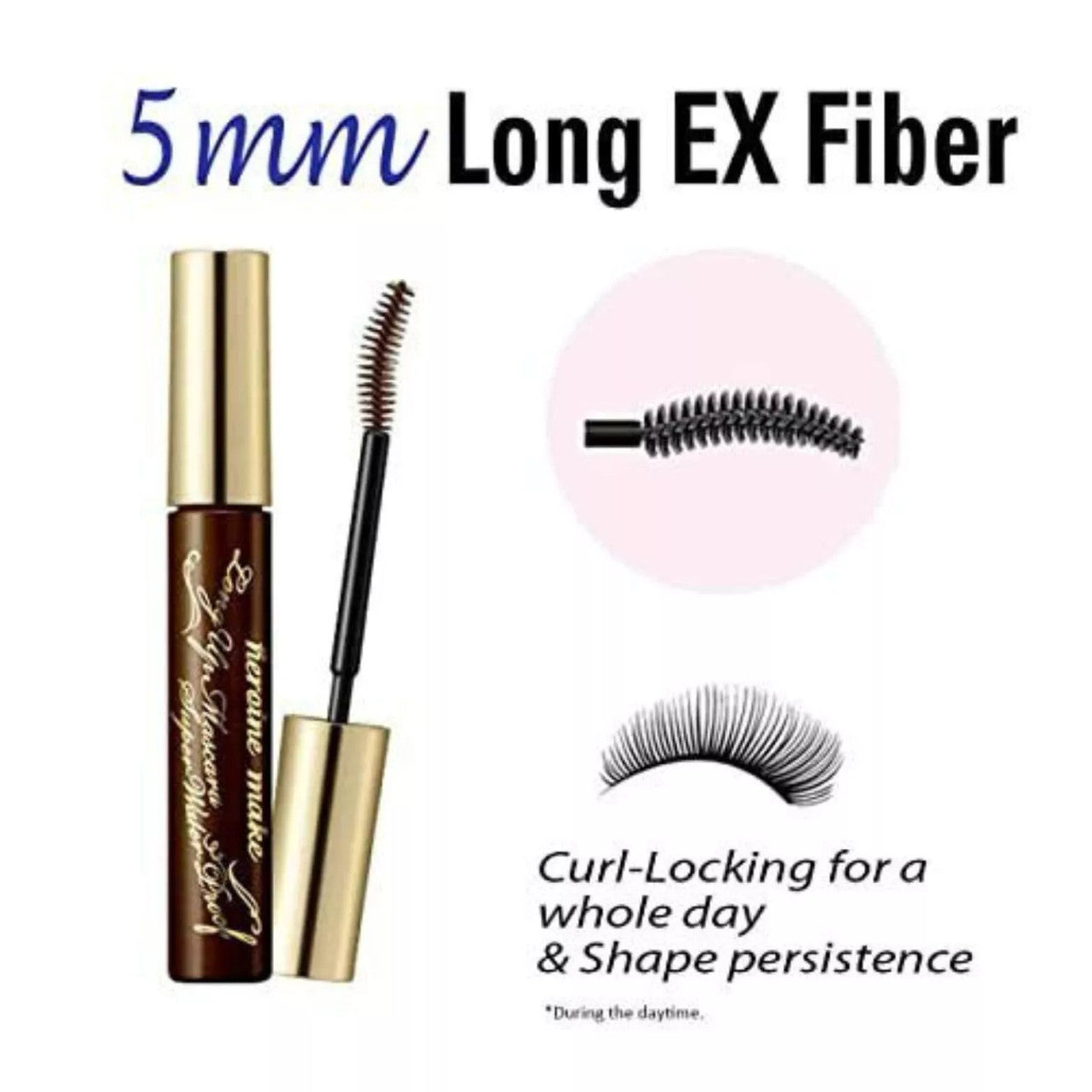 KISS ME Heroine Super Waterproof Make Long Up Mascara