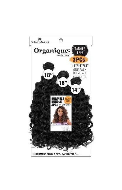 ORGANIQUE Mastermix Burmese Bundle 3PCS (14"/16"/18")