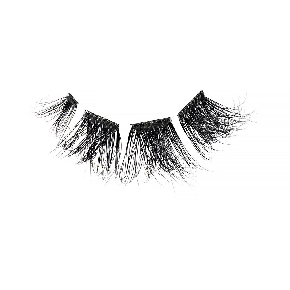 KISS i Envy Press & Go Press-On Pre-Glued Lash Clusters – Mink