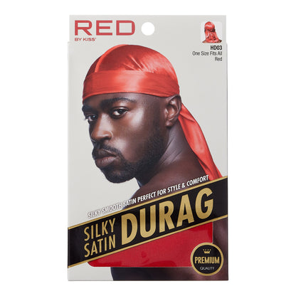 RED Premium Silky Satin Durag