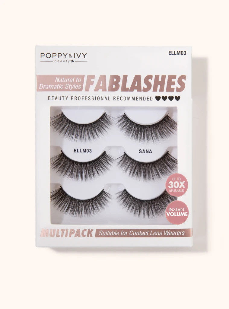 ABSOLUTE Poppy & Ivy Fablashes Multipack