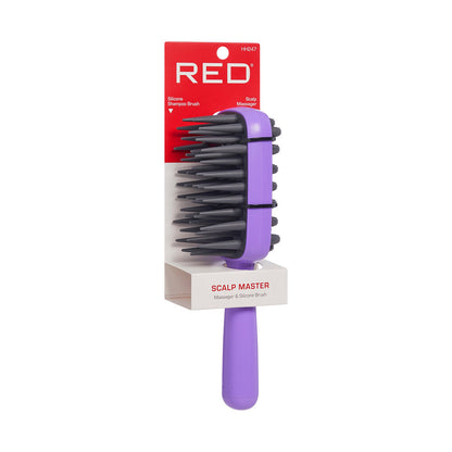 RED Scalp Master 2 Sided Massage and Shampoo Brush
