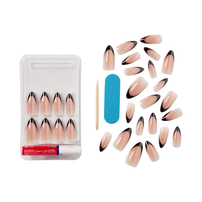KISS Gel Fantasy Glue On Nails - CHOCO GLAZED