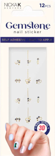 NICKA K Gemstone Nail Stickers (NSGM03)