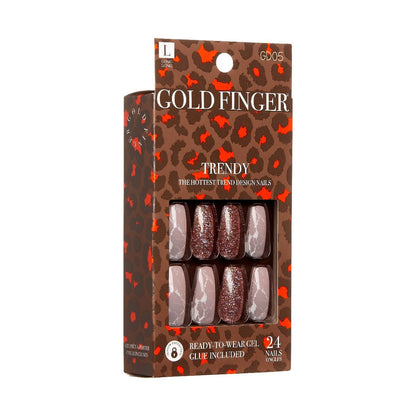 Kiss Gold Finger Trendy - Rose Quartz