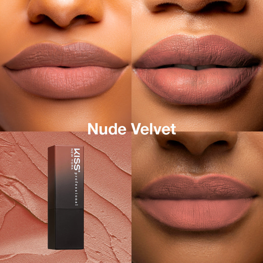 KISS New York Professional Richly Pigmented Satin Lipstick
