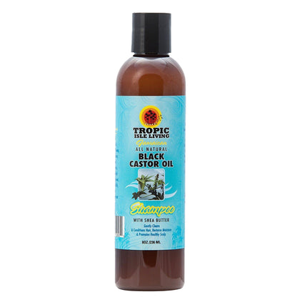 Tropic Isle Living Jamaican Black Castor Oil Shampoo with Shea Butter (8 oz)