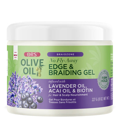 ORS Oive Oil Braidzone Edge & Braiding Gel (8oz)