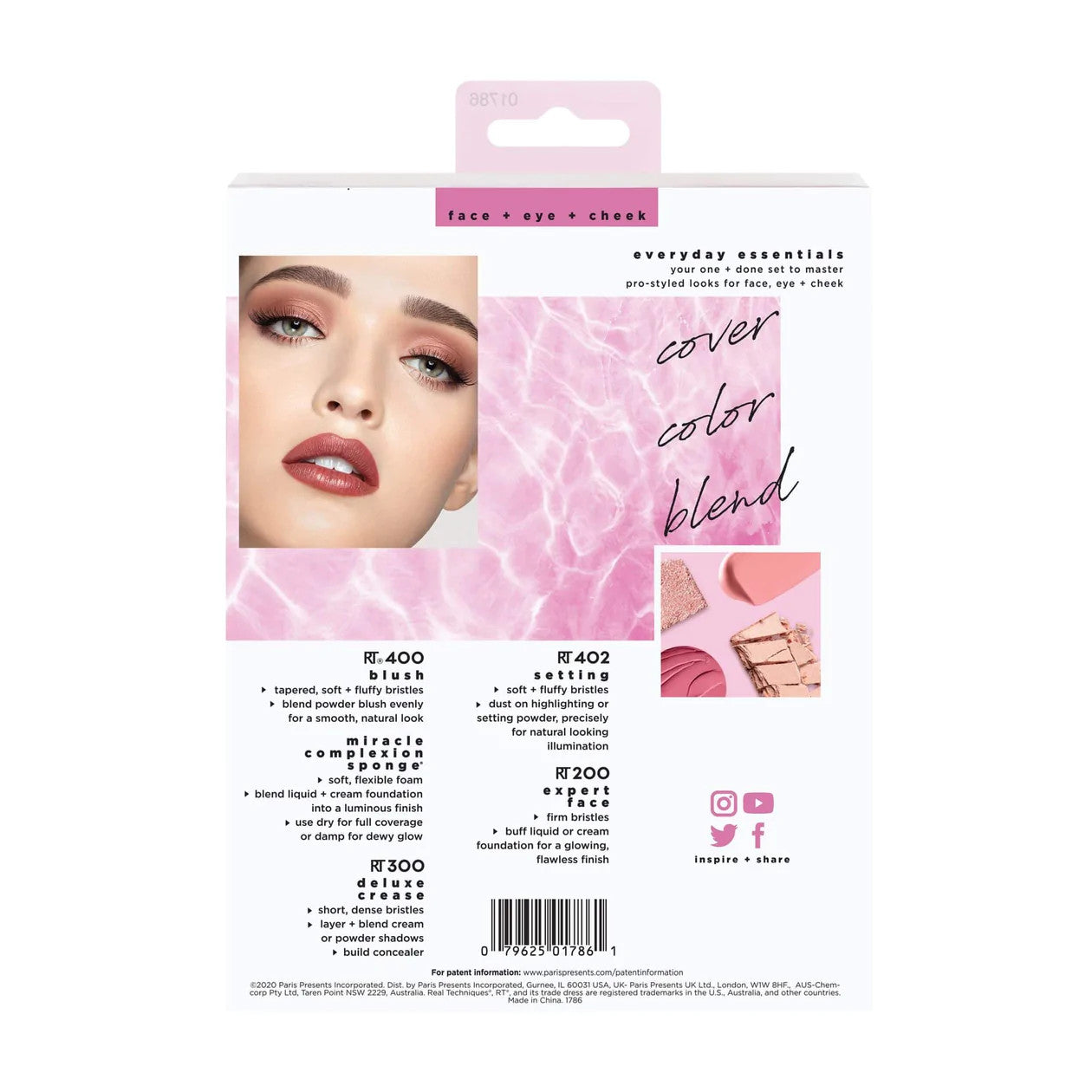 Real Techniques Everyday Essentials Kit with Sponge