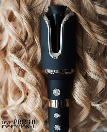 Level Pro 3.0 Professional Curly Q Automatic Revolving Curler
