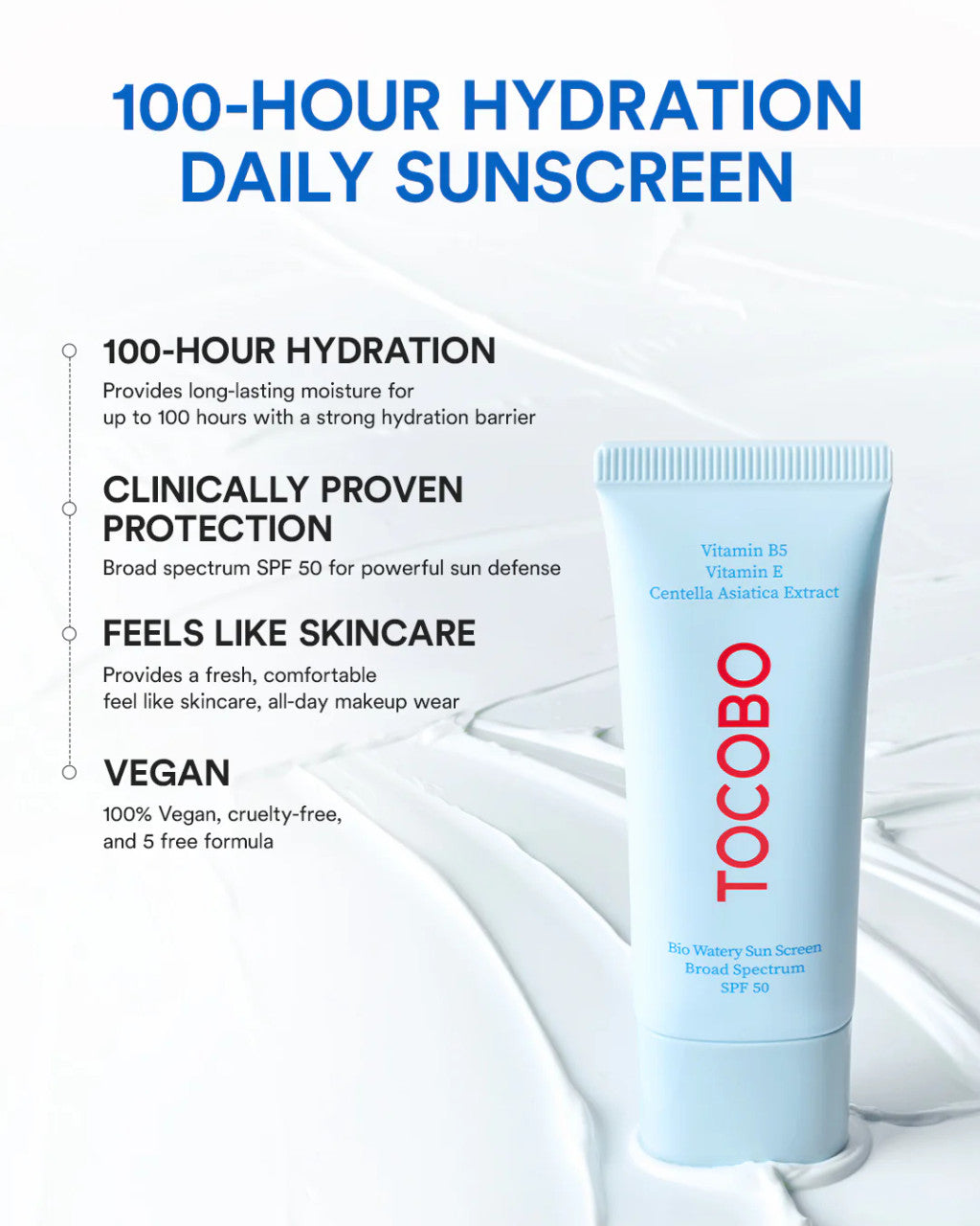 TOCOBO Bio Watery Sunscreen SPF 50 (1.35oz)