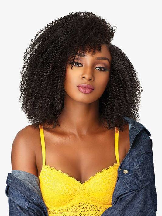 SENSATIONNEL Curls& Kinks 3C Clique Textured Curly Clip-Ins (14"/18")