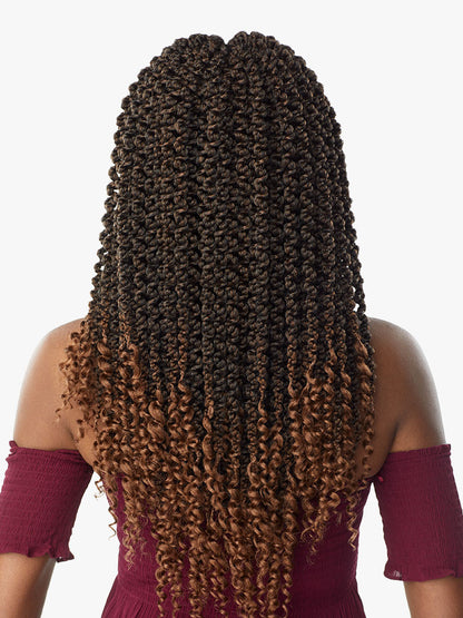 SENSATIONNEL Synthetic Crochet Braids Lulutress 3X - 3D PASSION TWIST 18"
