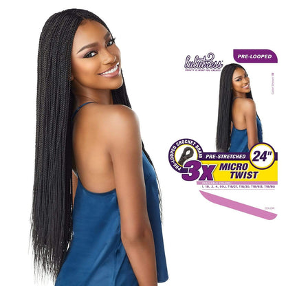 SENSATIONNEL Lulutress Crochet Braid 3X MICRO TWIST 24"