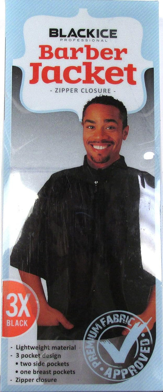 Black Ice Professional Barber Jacket 3X