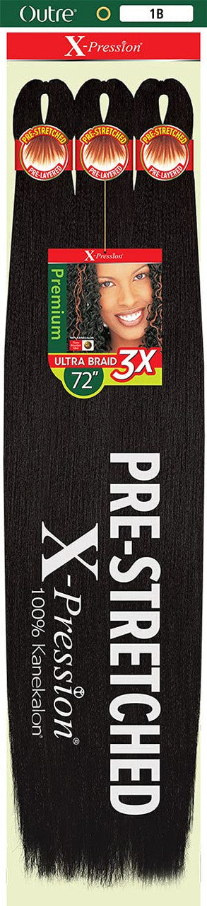 OUTRE 3X X-Pression Pre-Stretched Braid 72"