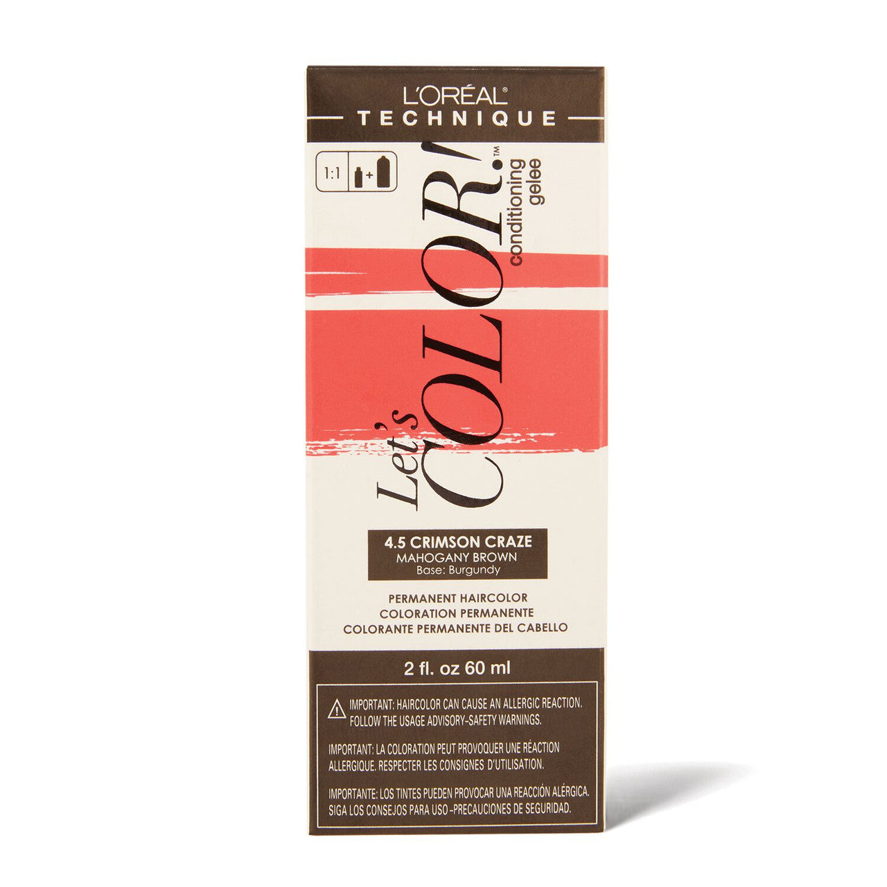 L'OREAL Let's COLOR! Conditioning Gelee Permanent Haircolor