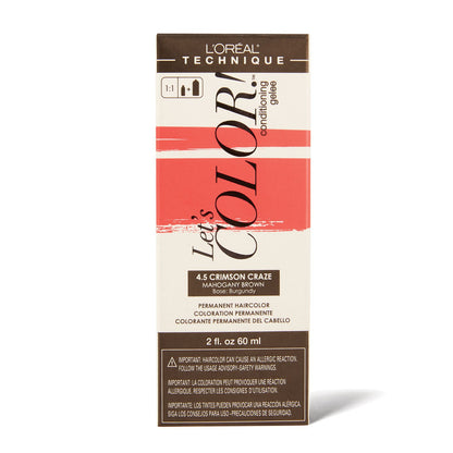 L'OREAL Let's COLOR! Conditioning Gelee Permanent Haircolor