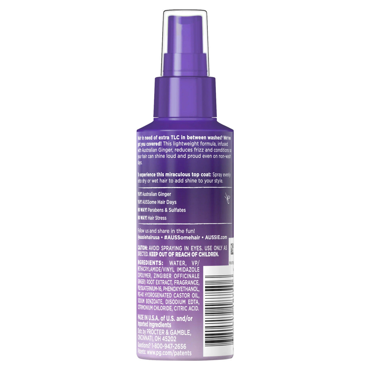 Aussie Glossified Glossing Spritz Spray (4.2 oz)