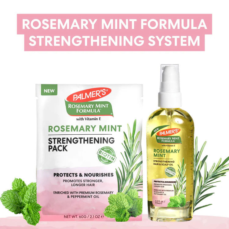 Palmers Rosemary Mint Strengthening Hair & Scalp Oil (3.3oz)