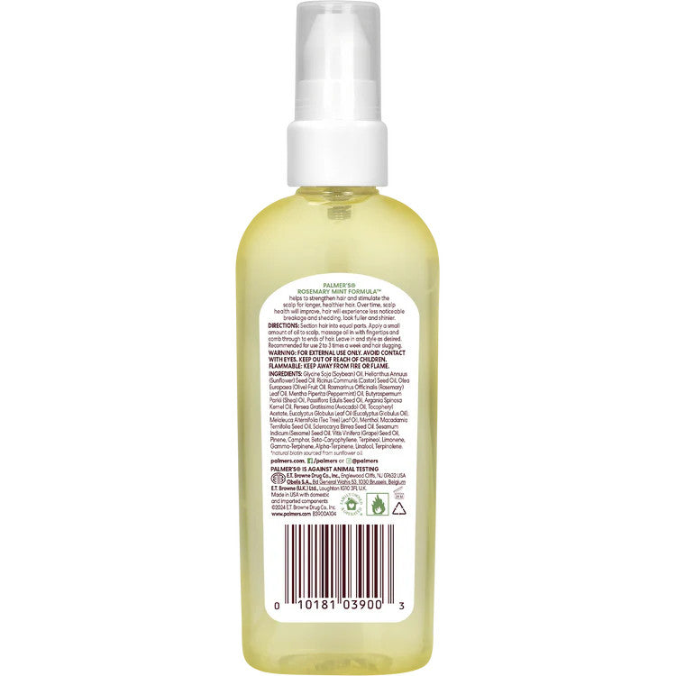 Palmers Rosemary Mint Strengthening Hair & Scalp Oil (3.3oz)