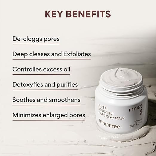 INNISFREE Super Volcanic Pore Clay Mask (3.38 oz)