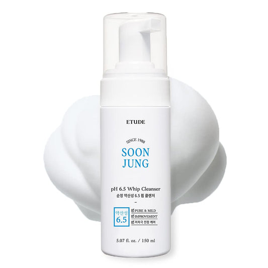 [Etude House] Soon Jung pH 6.5 Whip Cleanser