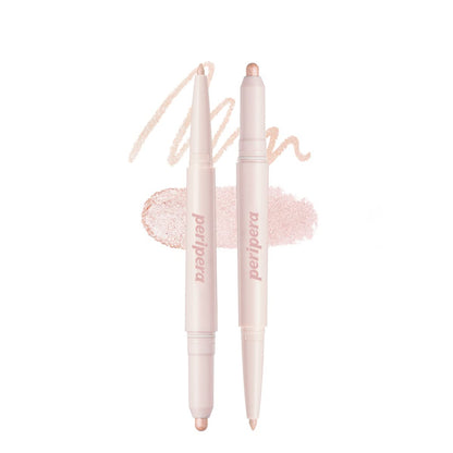 [PERIPERA] Sugar Twinkle Duo Eye Stick (01 DEWY NUDE)