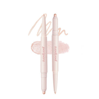 [PERIPERA] Sugar Twinkle Duo Eye Stick (01 DEWY NUDE)
