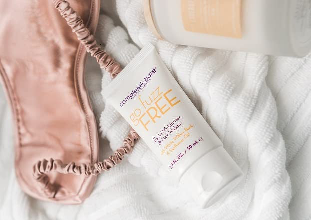 Completely Bare Go Fuzz FREE Facial Moisturizer & Hair Inhibitor