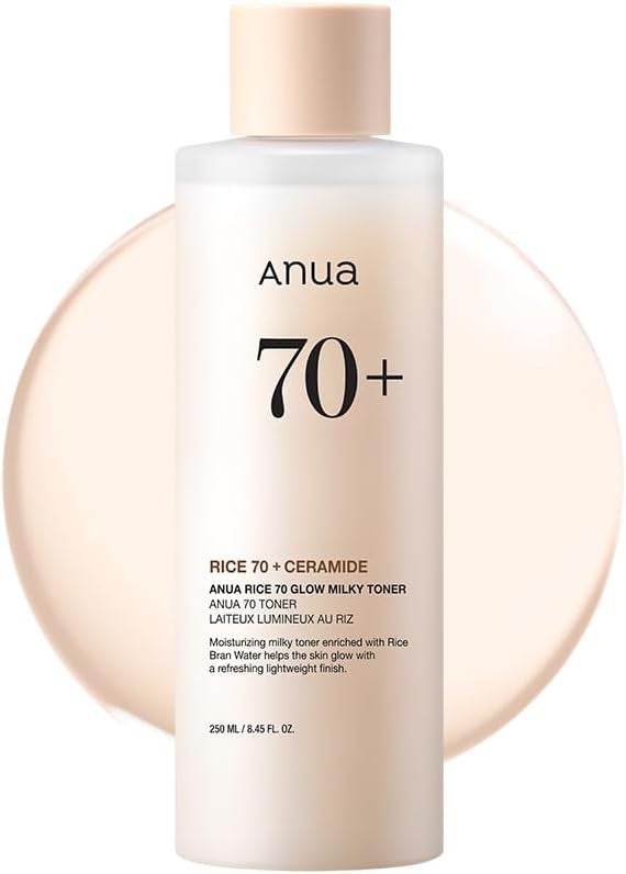 Anua Rice 70 Glow Milky Toner (8.45oz)