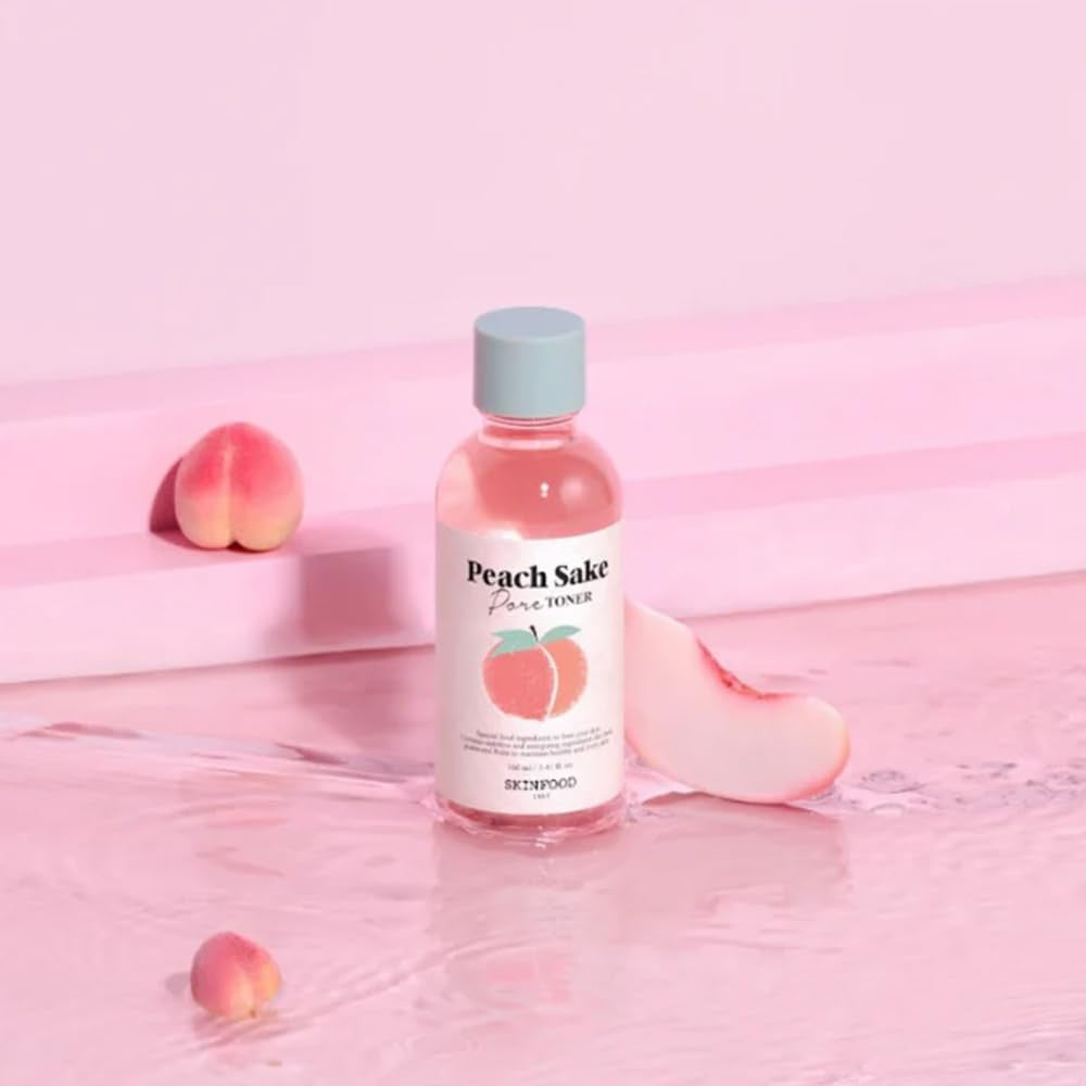 [SKINFOOD] Peach Sake Facial Toner (5.41oz)
