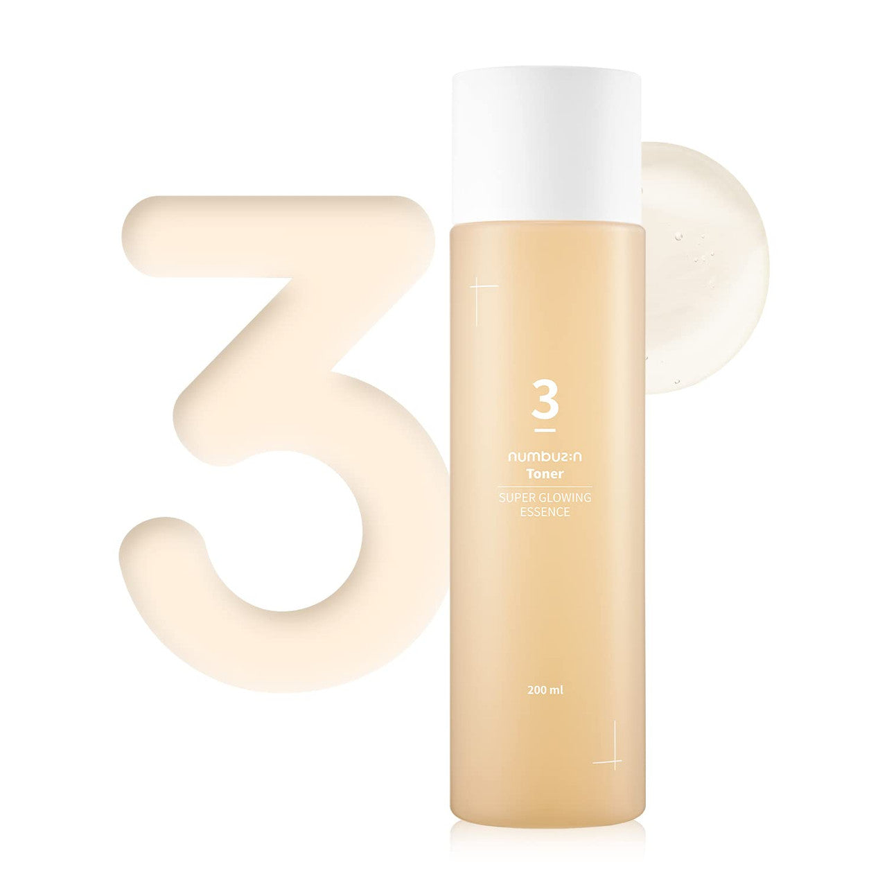 NUMBUZIN No.3 Super Glowing Essence Toner (6.76 oz)