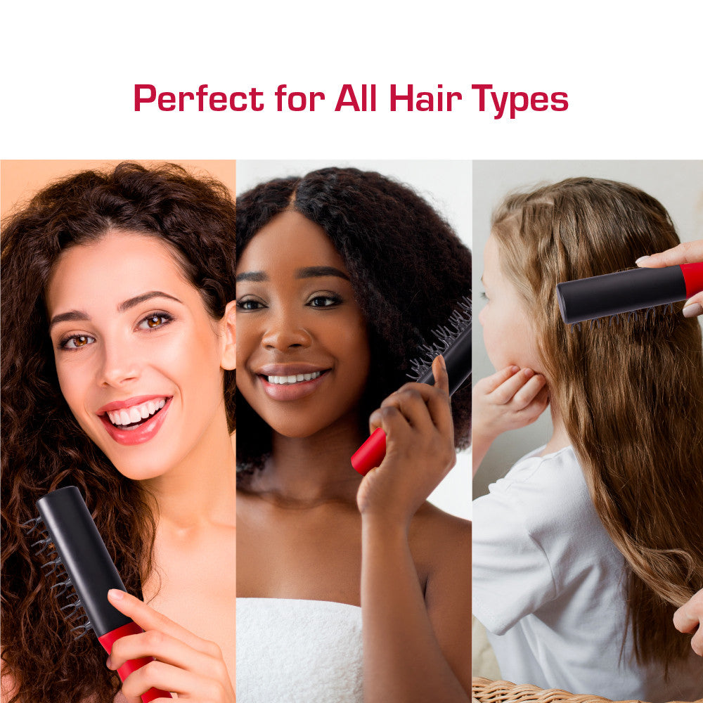 RED Flexiclaw Hair Brush