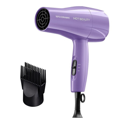 Hot Beauty Professional 1875 Ceramic Styling Dryer (Purple)
