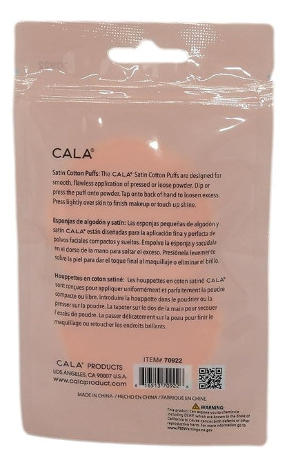 CALA Satin Cotton Puff (2pcs/pk)