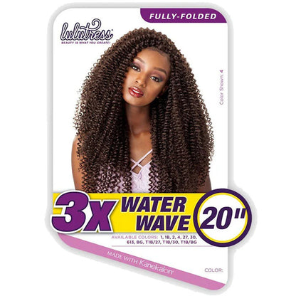 SENSATIONNEL Synthetic Lulutress Crochet Braid - 3X WATER WAVE 20"