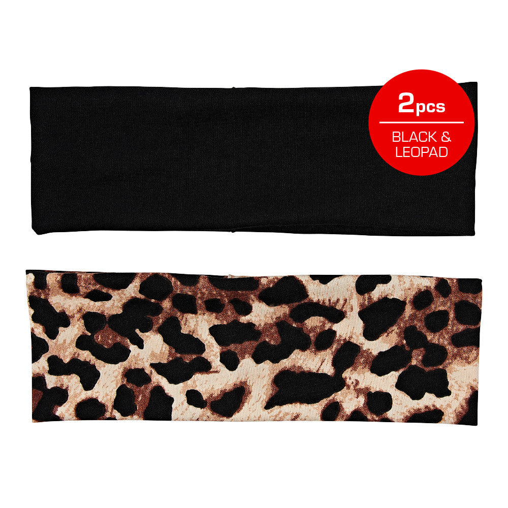 RED 60MM Cotton Headband (2pcs)