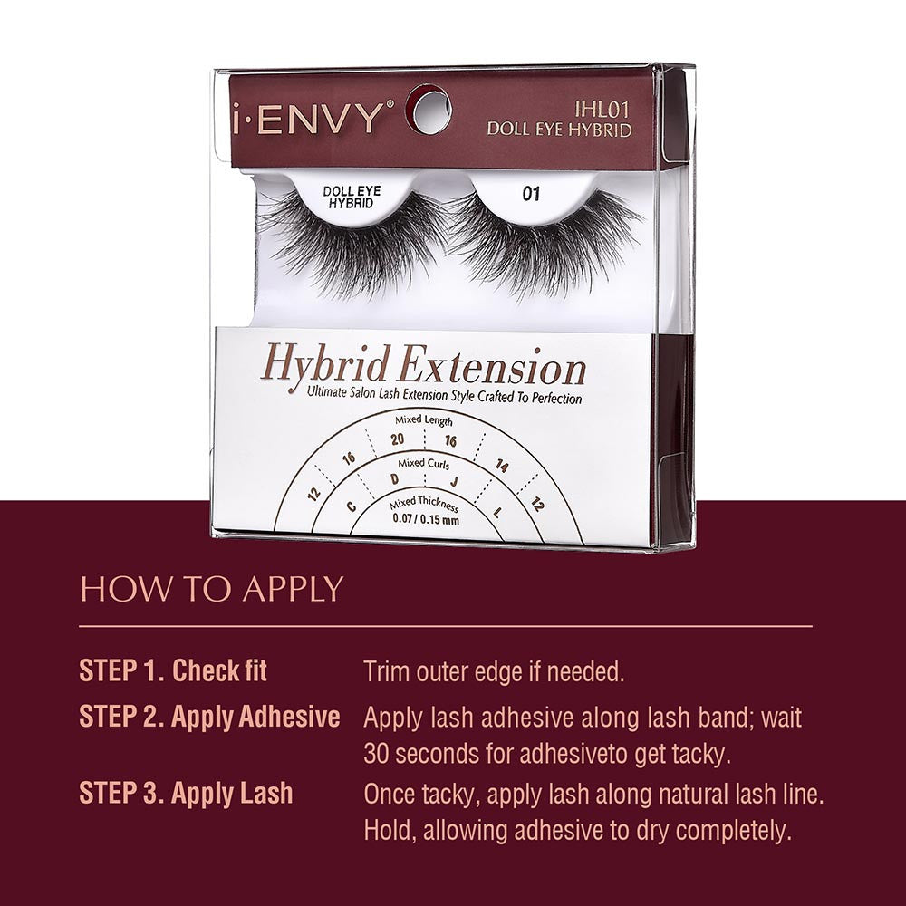 KISS i Envy Hybrid Extension Lashes