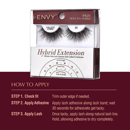 KISS i Envy Hybrid Extension Lashes