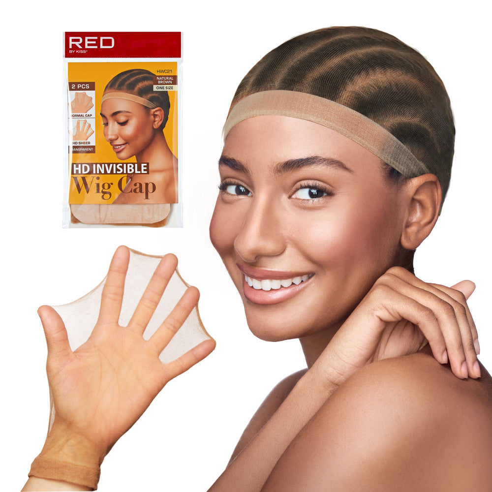 RED HD Invisible Wig Cap