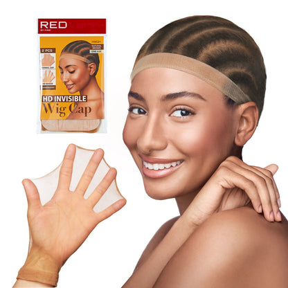 RED HD Invisible Wig Cap