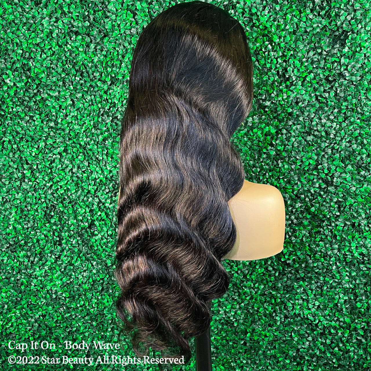 Cap It On 13X4 Bleached Knots Frontal Wig 100% Virgin Hair - Body Wave