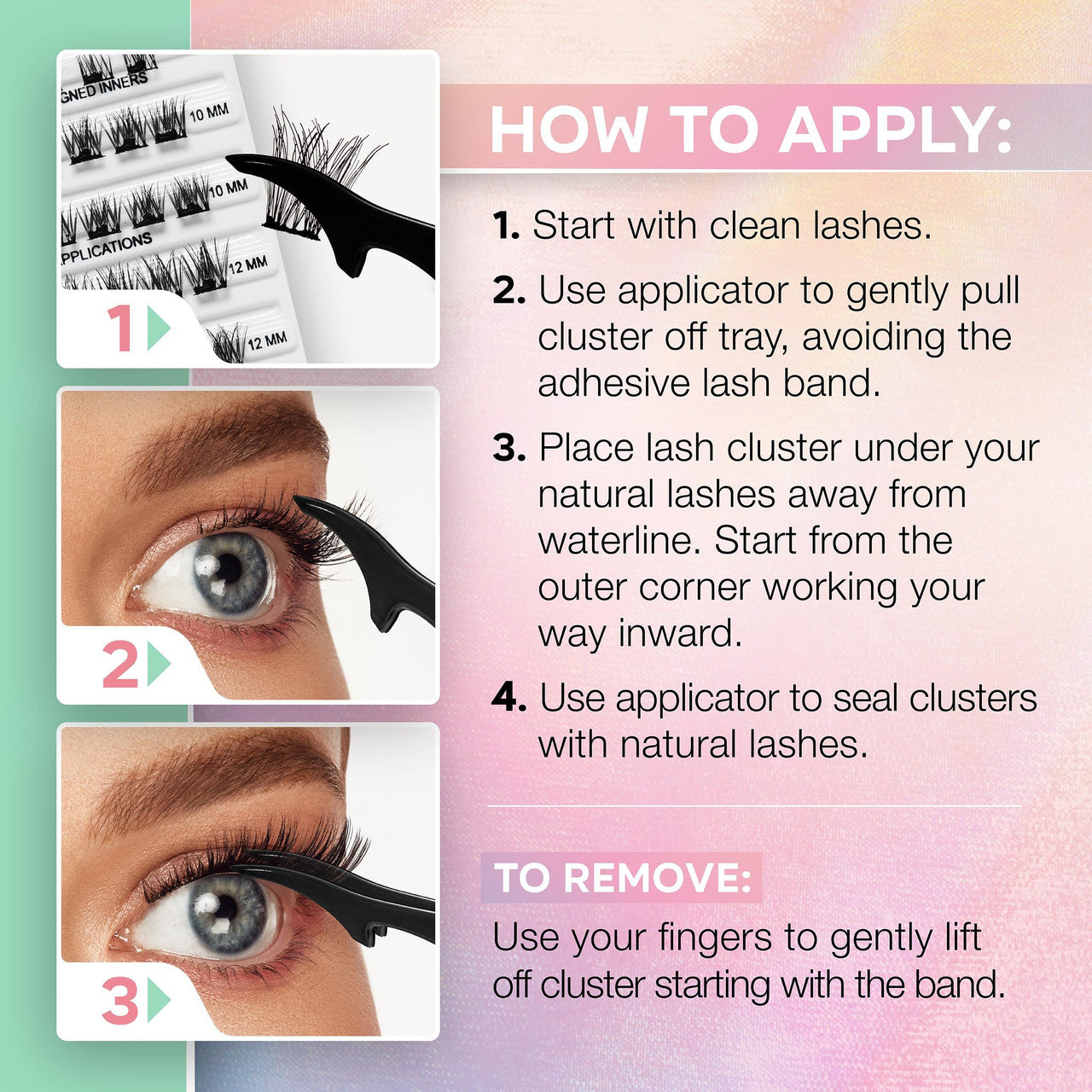 Ardell Press On False Eyelashes kit