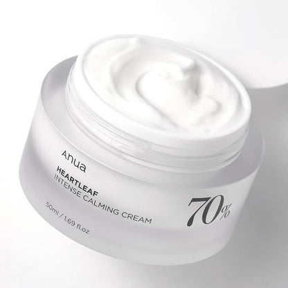 Anua Heartleaf 70% Intense Calming Cream (1.69 oz)