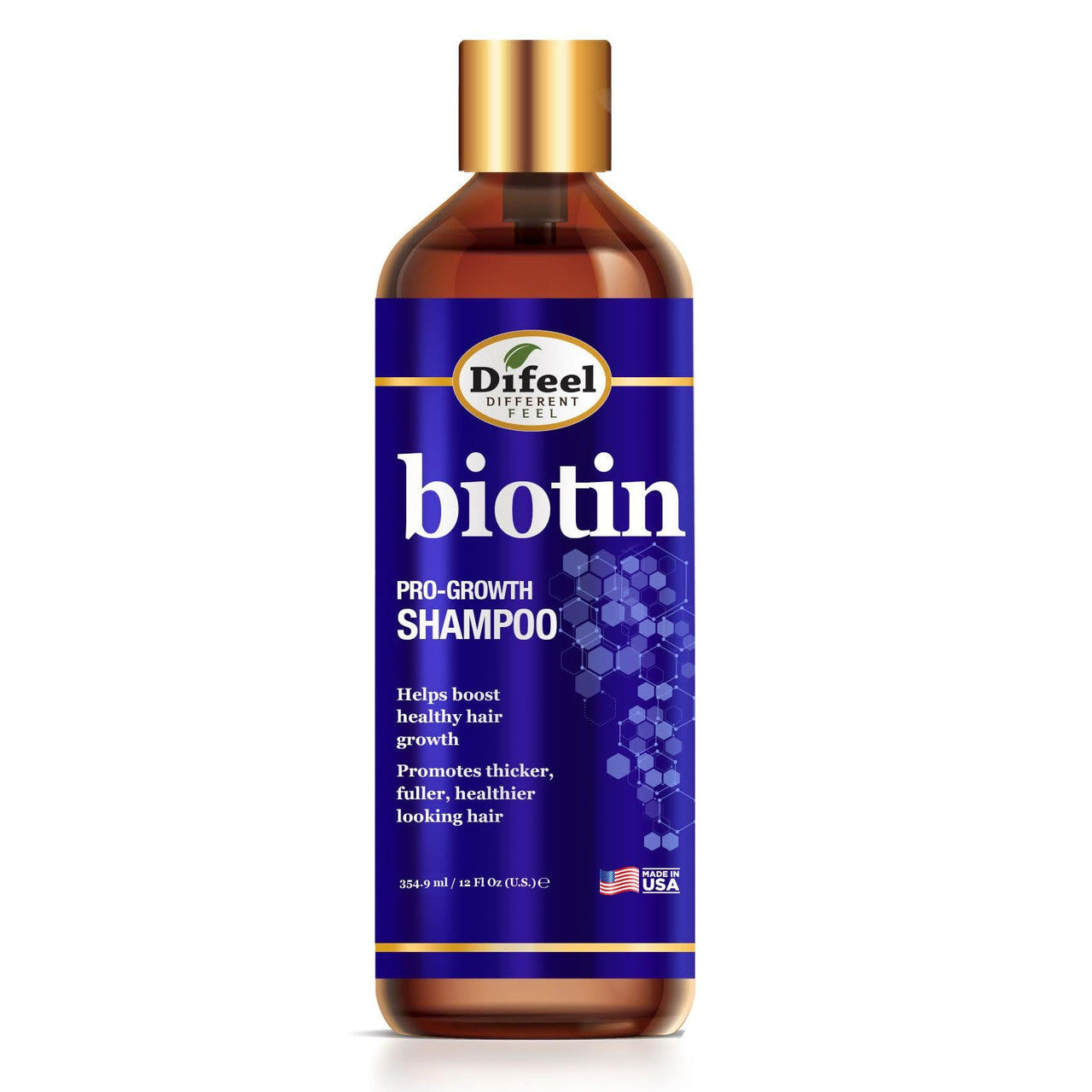 Difeel Biotin Pro-Growth Shampoo (12oz)