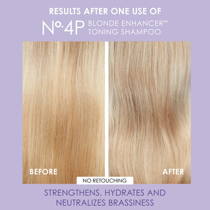 Olaplex No.4 Blonde Enhancer Toning Shampoo