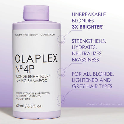 Olaplex No.4 Blonde Enhancer Toning Shampoo