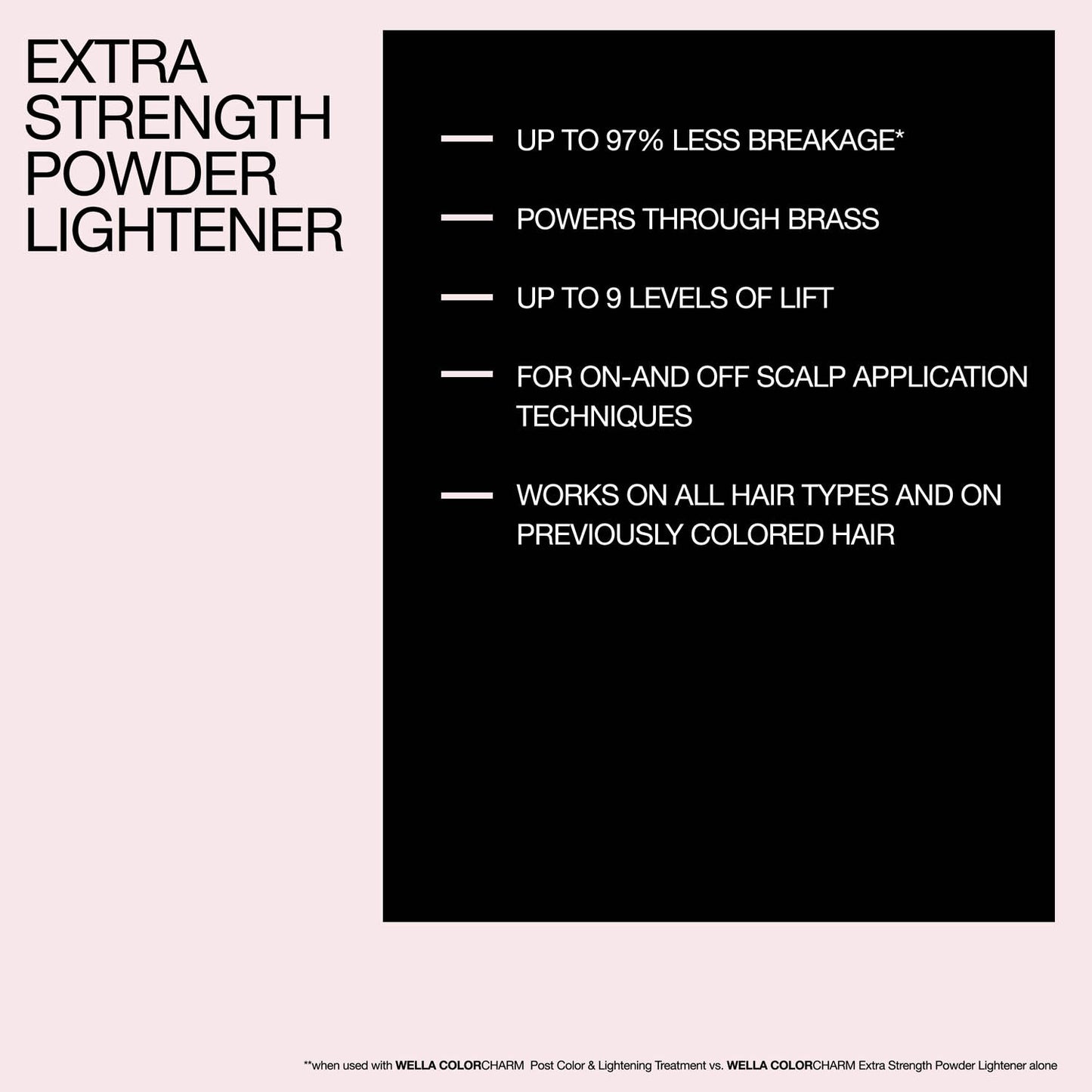 WELLA Colorcharm Extra Strength Powder Lightener